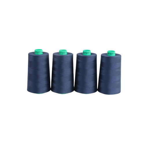 Cône de fil à coudre Ackermann 5000 m couleur bleu marine (nr. 8039) - Made in Europe