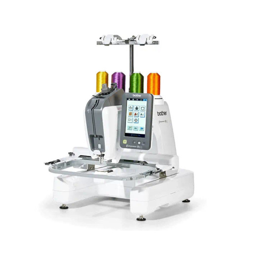 Brother PR1x - Machine à broder mono-aiguille + Table de Rangement Brother OFFERTE - Garantie 3 ans - En Stock !
