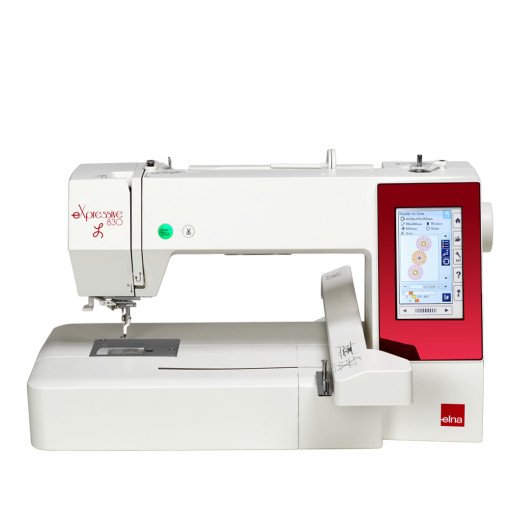 Brodeuse Elna eXpressive 830L sans logiciel | Dimensions broderie : 200 x 360 mm