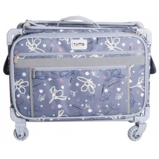 Trolley Tuuto XL Gris avec motifs