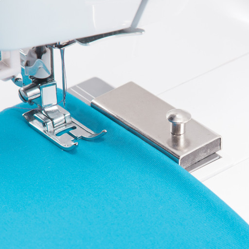 Guide De Couture Magnétique Avec Ruban à Mesurer - Acier Inox Et Aimant - Compatible Toutes Machines à Coudre