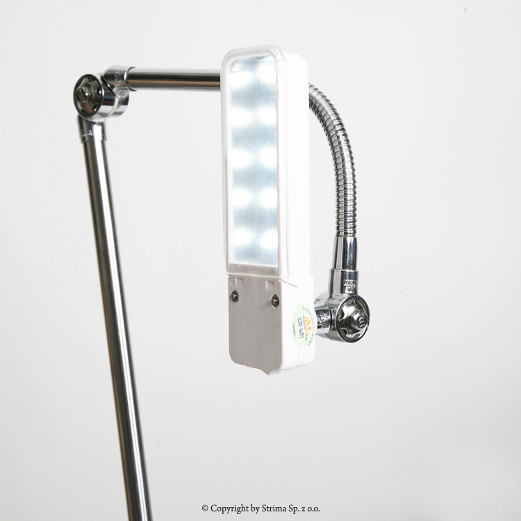 Lampe LED pour machine à coudre avec un bras flexible