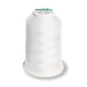 Cône de fil mousse madeira aeroflock 100% polyester 1000 m - 8010 blanc