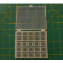 Boîte de rangement en pvc souple pour 25 canettes