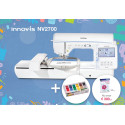 BROTHER Innov'is NV2700 + COFFRET DE 40 FILS A BRODER OFFERT | Garantie 3 ans | En Stock !