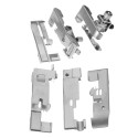 Set de 6 pieds de biche overlock pour surjeteuse SW 4333, 4334 - PFAFF HOBBYLOCK 2.5 COVERLOCK 3.0, 4.0 - SINGER 14T968DC - HUSQVARNA VIKING S21, S25 - BERNETTE 134 FUNLOCK B44, B48, B64 - BABY LOCK LILY, LUCIE - JUKI MO 80CB EN STOCK !