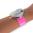 Bracelet magnétique "porte épingles" pour la couture - Rose
