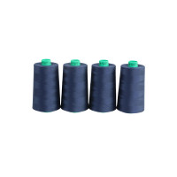 Cône de fil à coudre Ackermann 5000 m couleur bleu marine (nr. 8039) - Made in Europe