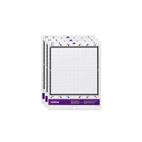 Pack de 3 Supports adhésifs Standard ScanNCut SDX [CADXMAT3STD12]