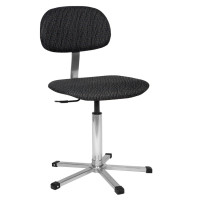 Ergolinia EVO2 - Chaise rotative industrielle assise en tissus pour la couture - élévateur pneumatique en stock !