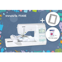 Brother Innovis F540E + En Cadeau : CADRE A BRODER MF180N OFFERT | Garantie 3 ans | En Stock !