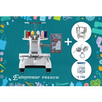 BRODEUSE BROTHER PR680W + Table de Rangement Offerte + KIT CASQUETTE OFFERT | Garantie 3 ans | En Stock !