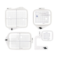 Kit de 4 cadres à broder elna/Janome