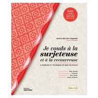 Je couds à la surjeteuse et à la recouvreuse