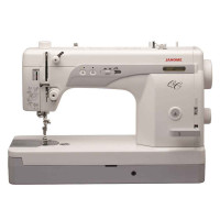 Janome 1600P-QC avec grande table Quilting et coupe fil intégré