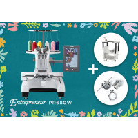 BRODEUSE BROTHER PR680W + Table de Rangement Brother + Système casquette 130 x 60 mm Offerts | Garantie 3 ans | En Stock !