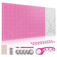 Texi Craft Rose : Kit de découpe avec un tapis de 60 x 45 cm