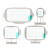 Set de 4 cadres à broder pour Brother galaxie 3100 / 3100D / 3000 / 3000D / ULT-2001 / ULT-2002D / ULT-2003D