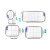 Set de 4 cadres à broder pour Brother F540 - F580 - F440E - F480 - NV700 - NV750 - NV1200 - NV1250