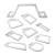 Kit cadre métal 7 en 1 pour Janome MB-4 - elna expressive 970
