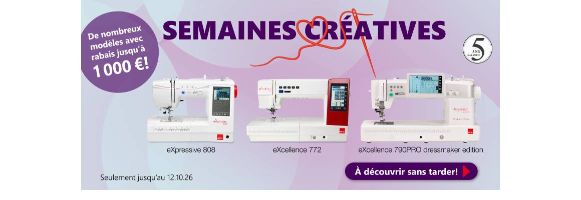 Promotions Elna : Rentrée 2026