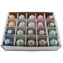 Coffret de 20 fils &agrave; coudre - Ackermann