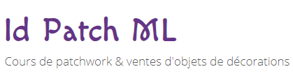 Id Patch ML - Cours de couture / Patchwork